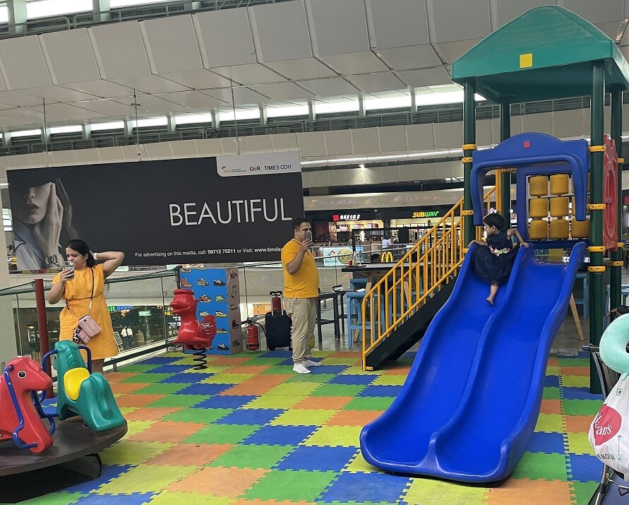  Play area for children at Delhi Airport