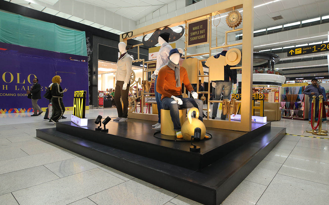 Mens Gifts Promotion at Delhi Airport