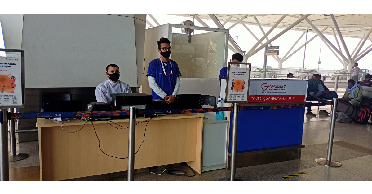 Delhi Airport offers special packages for Arrival & Departure passengers at India’s first Airport COVID Lab