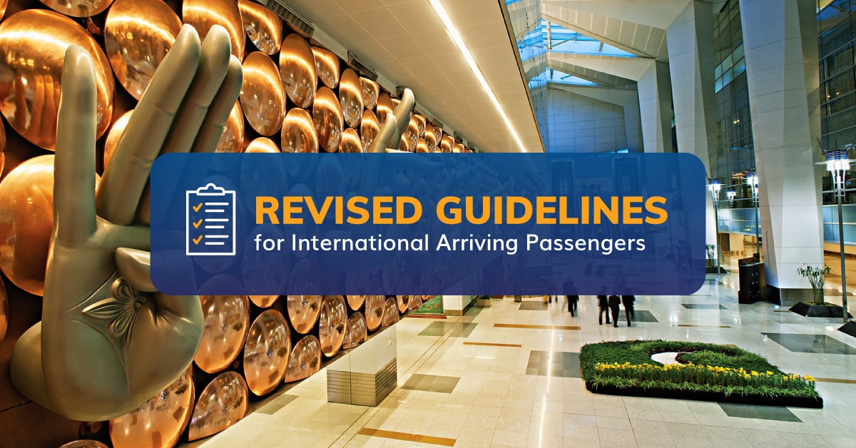 Updated Travel Guidelines for International Arrivals