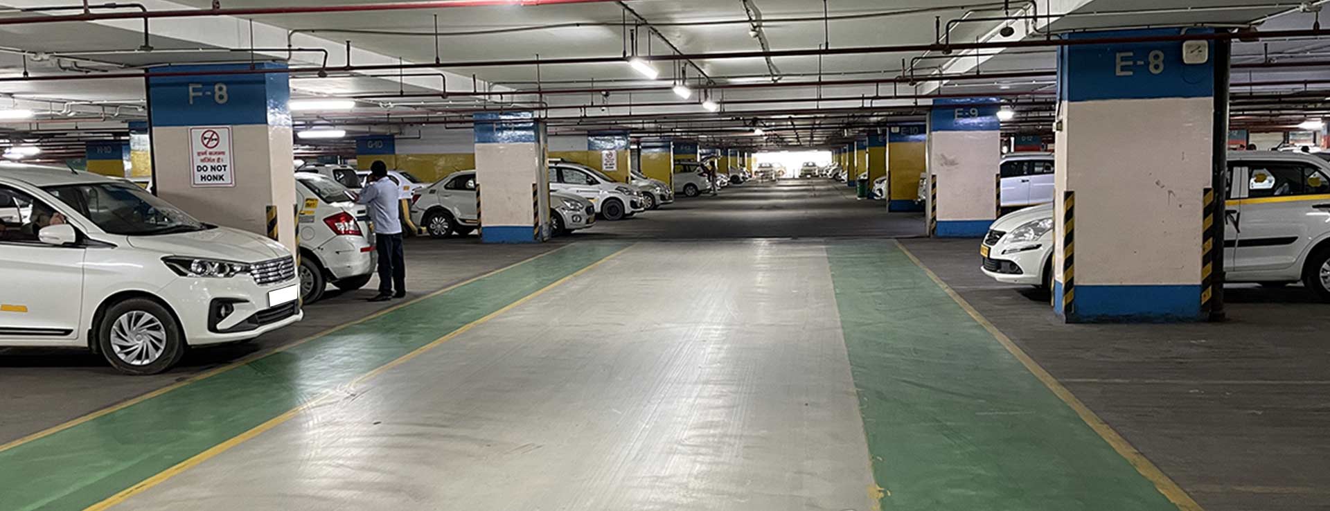 Premium Lane Parking at New Delhi Airport