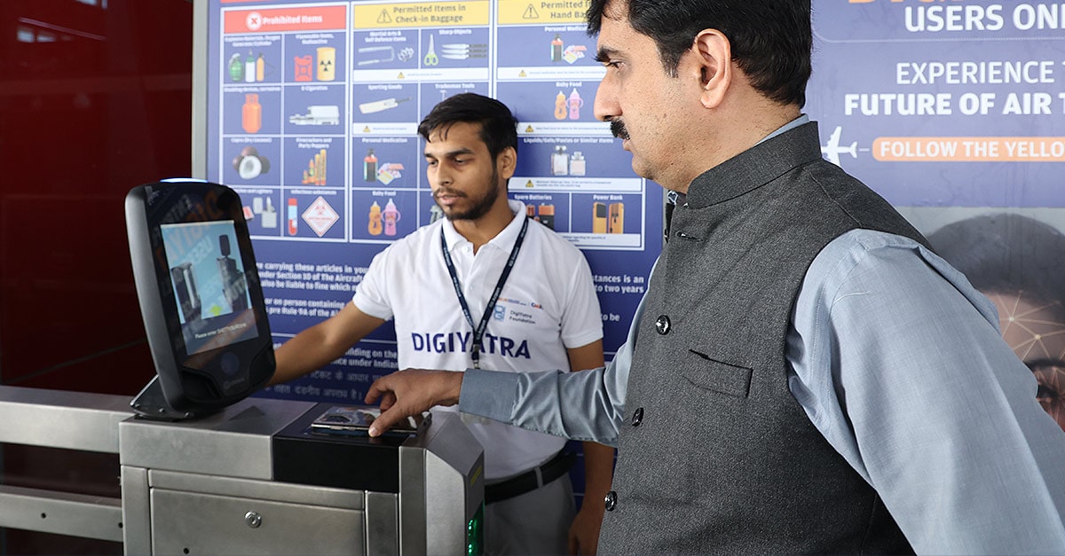 All Entry and Boarding Gates at T2 & T3 to get DigiYatra by March end