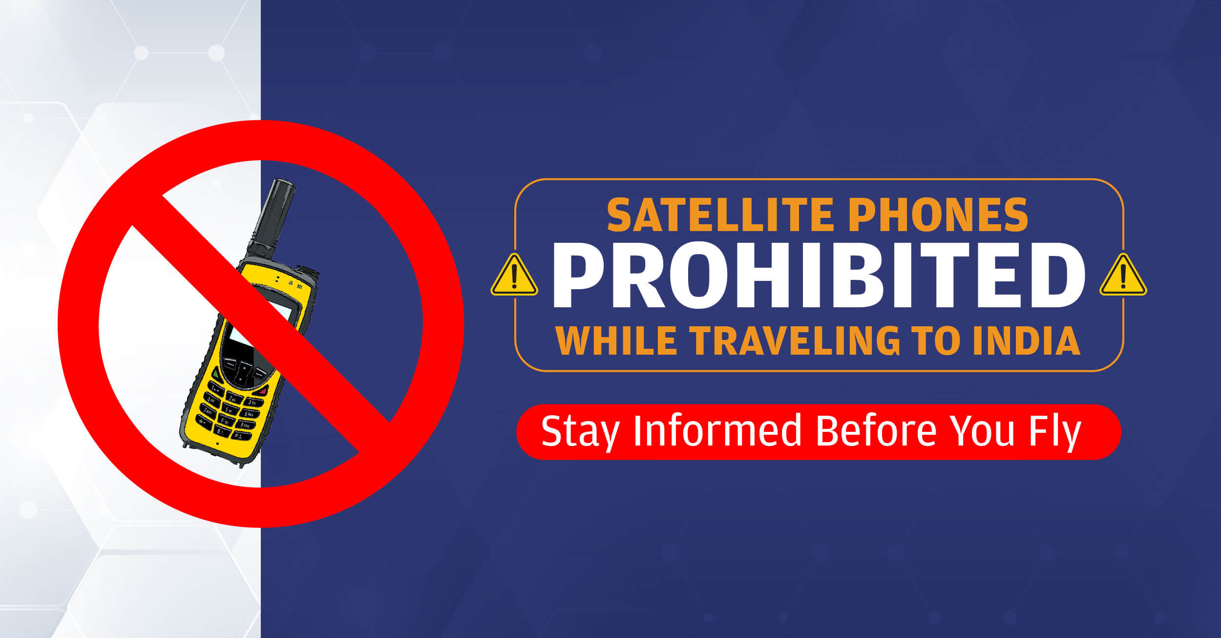 Avoiding Air Travel Hassles: Guidelines on Carrying Satellite Phones by Indian Govt