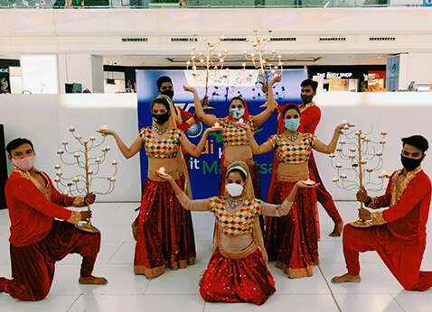 Diwali Photo Gallery Delhi Airport